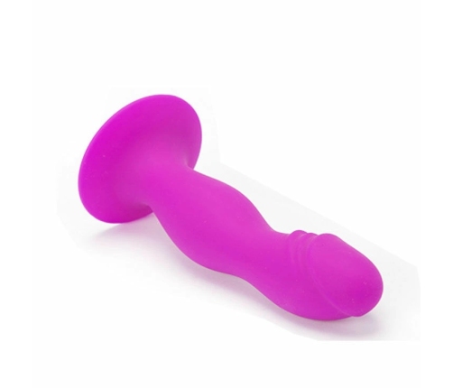 Pretty Love Booty Passion Silicone Plug with Suction Base, 16.5 cm