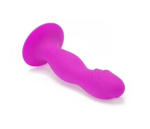 Pretty Love Booty Passion Silicone Plug with Suction Base, 16.5 cm