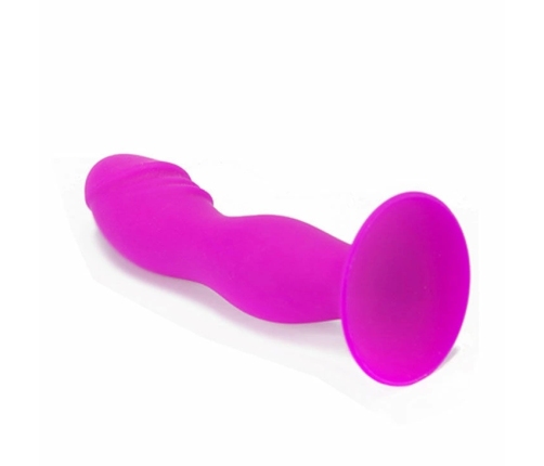 Pretty Love Booty Passion Silicone Plug with Suction Base, 16.5 cm