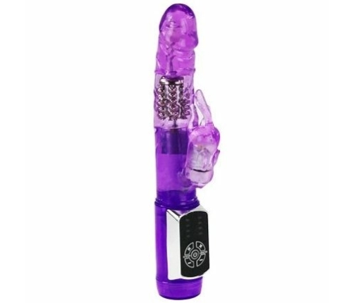 Baile US Rabbit Passion Baron Multi-Function Intimate Machine 23cm Purple