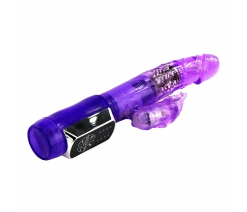Baile US Rabbit Passion Baron Multi-Function Intimate Machine 23cm Purple