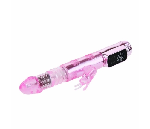 Baile US Rabbit Throbbing Butterfly - Dual Action Intimate Device, Purple