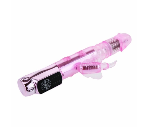 Baile US Rabbit Throbbing Butterfly - Dual Action Intimate Device, Purple