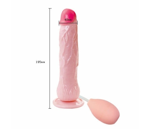 Baile Eros Fountain Intimate Device with Suction Base 20cm TPR