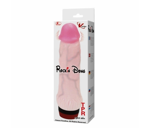 Baile Rockin Dong Cyber Skin II Intimate Machine Vibrating 21.5cm