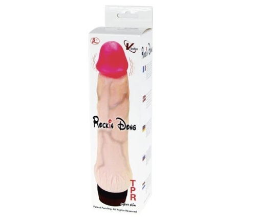 Baile Rockin Dong Cyber Skin II Intimate Machine Vibrating 21.5cm