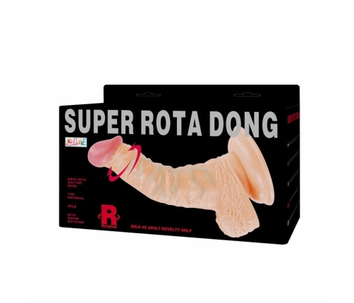 Baile Super Rota Rotating Intimate System with Suction Cup 20.5cm TPR