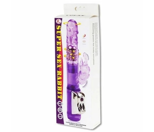 Baile US Super Rabbit Rotating Model Intimate Massager 23cm Pink