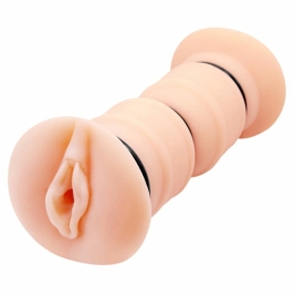 CRAZY BULL Emma Dual-Channel Intimate Device, Vibration, Natural, Large CRAZY BULL Emma Dual-Channel Intimate Device, Vibration, Natural, Large