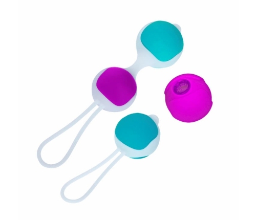 Pretty Love Flirtation Deluxe Kegel Ball Set Silicone 30g/40g Pink