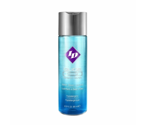 ID Glide Water-Based Lubricant 65ml - Long-Lasting, Gentle Formula
