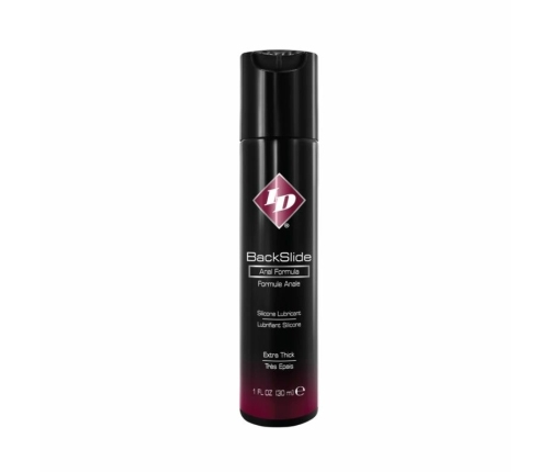 ID BackSlide Silicone Intimate Gel 30 ml - Thick Long-Lasting Formula
