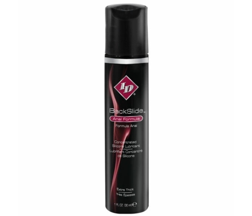 ID BackSlide Silicone Intimate Gel 30 ml - Thick Long-Lasting Formula