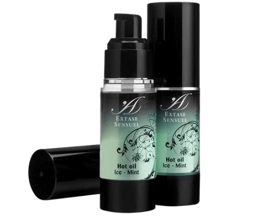 Extase Sensual Massage Oil Ice Effect Mint & Eucalyptus 100ml