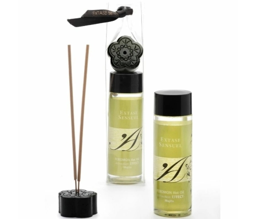 Extase Sensual Mojito Heat-Effect Massage Oil with Pheromones 100ml