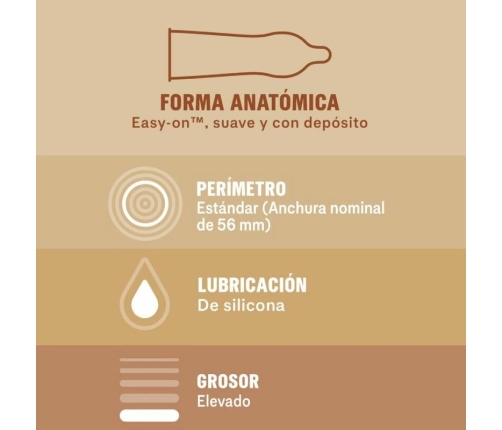 Durex RealFeel 12-Pack Latex-Free Intimate Barrier System 56mm