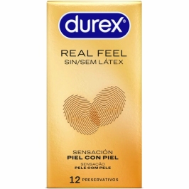 Durex RealFeel 12-Pack Latex-Free Intimate Barrier System 56mm