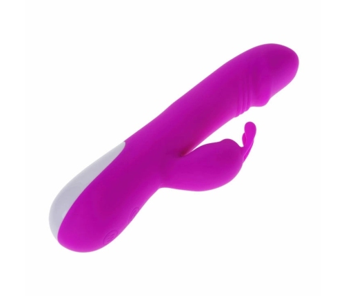 Pretty Love Robert Vibrating Device with Dual Motor, 30 Functions, Pink