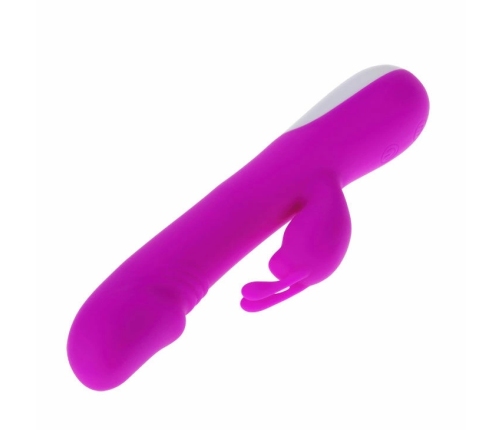 Pretty Love Robert Vibrating Device with Dual Motor, 30 Functions, Pink