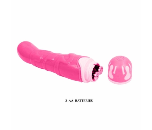 Baile The Realistic Series Pink 21.8 cm Multi-Speed Intimate Device