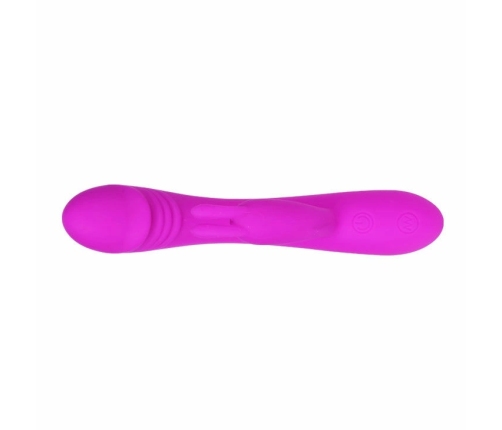 Pretty Love Hunter Intimate Dual Motor Silicone Device 30 Modes Pink