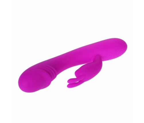 Pretty Love Hunter Intimate Dual Motor Silicone Device 30 Modes Pink