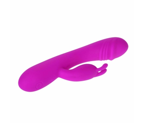 Pretty Love Hunter Intimate Dual Motor Silicone Device 30 Modes Pink