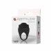 Pretty Love Chester Black Silicone Vibrating Ring - Ergonomic Design
