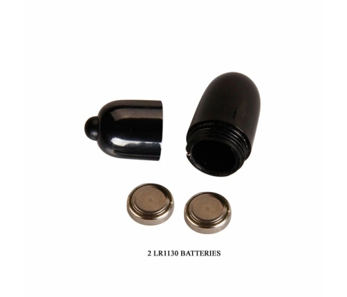 Pretty Love Chester Black Silicone Vibrating Ring - Ergonomic Design