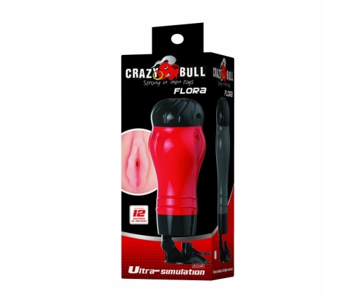 Crazy Bull Flora Intimate Machine with 12 Modes & Suction Base 28.3cm