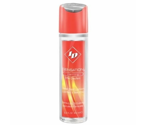 ID Sensation Water-Based Warming Lubricant 65ml - Gentle Heat Formula