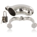 METAL HARD BRIG Stainless Steel Secure Chastity System 40/45/50mm Rings