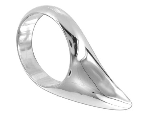 Metal Hard stalowy pierścień intymny 45 mm hipoalergiczny