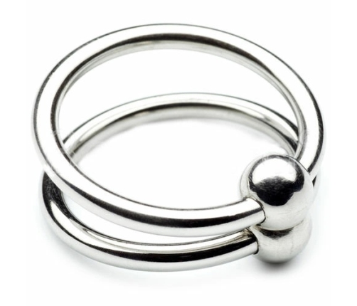 METAL HARD Double Steel Intimate Ring 30mm - Durable Stainless Steel System