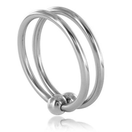 METAL HARD Double Steel Intimate Ring 30mm - Durable Stainless Steel System