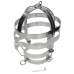 METAL HARD Steel Neck Mask with Adjustable Collar System