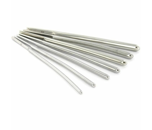 Metal Hard Stainless Steel Urethral Dilator 4mm Smooth Precision