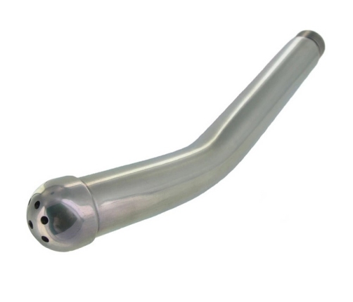 METAL HARD Intimate Cleansing System G-Spot/Prostate Steel 20.1cm