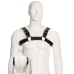 BDSMstore Leather Body Harness Black Adjustable Bull Dog S-XL