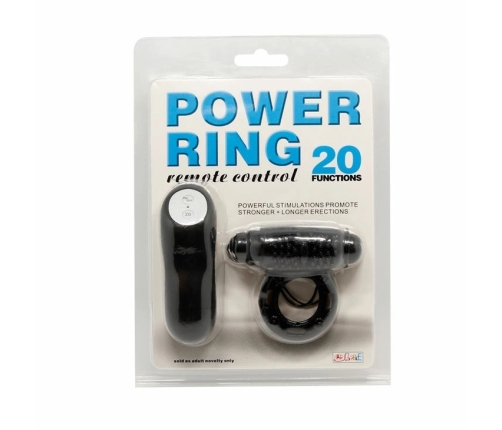BAILE - ANILLO CONTROL REMOTO NEGRO 20V