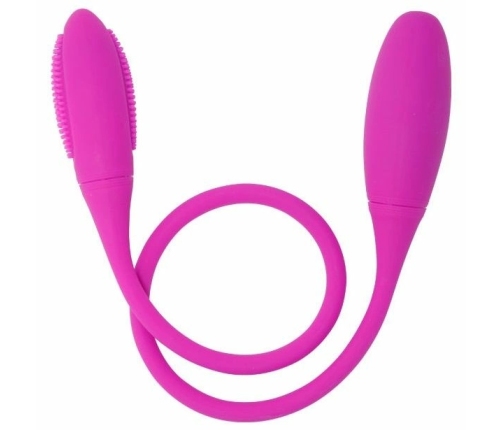 Pretty Love Snaky Deluxe Flexible Dual-Motor Vibrator 7 Modes Purple 60cm