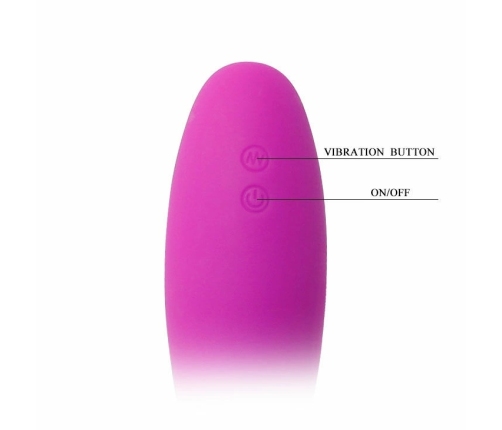 Pretty Love Snaky Deluxe Flexible Dual-Motor Vibrator 7 Modes Purple 60cm