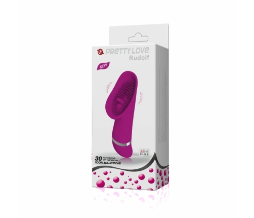 Pretty Love Flirtation Rudolf Vibrating Intimate Massager 30 Modes Pink