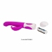 Pretty Love Hugh Rabbit Lilac - Dual Motor Silicone Intimate Device, 22.5cm