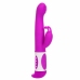 Pretty Love Hugh Rabbit Lilac - Dual Motor Silicone Intimate Device, 22.5cm