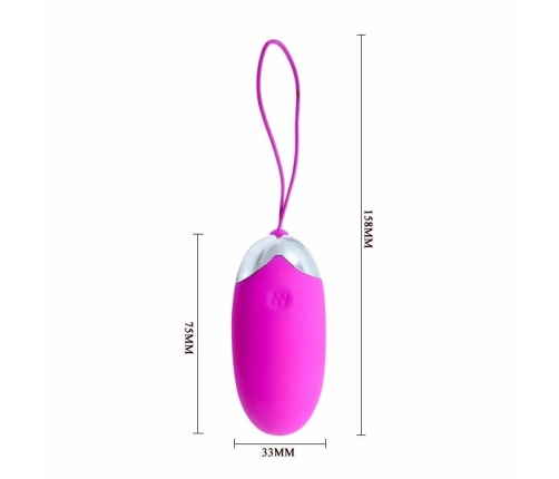Pretty Love Abner App-Controlled Intimate Device - Silicone, Rechargeable