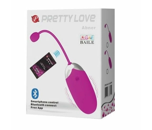 Pretty Love Abner App-Controlled Intimate Device - Silicone, Rechargeable