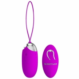 Pretty Love Berger 12-Mode Remote-Controlled Egg Stimulator, Pink