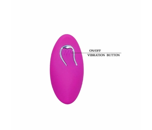 Pretty Love Arvin Vibrating Egg Remote Control 12 Modes, Pink, Silicone