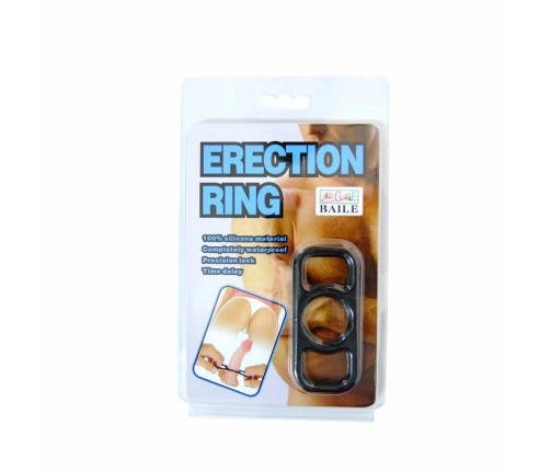 Baile Training Silicone Adjustable Support Rings Set of 3 Black